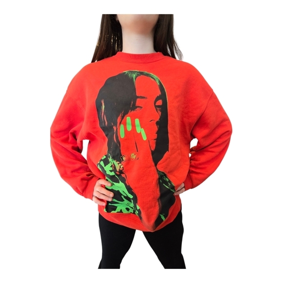 H&M Sweaters - H&M DIVIDED Official BILLIE EILISH Crewneck